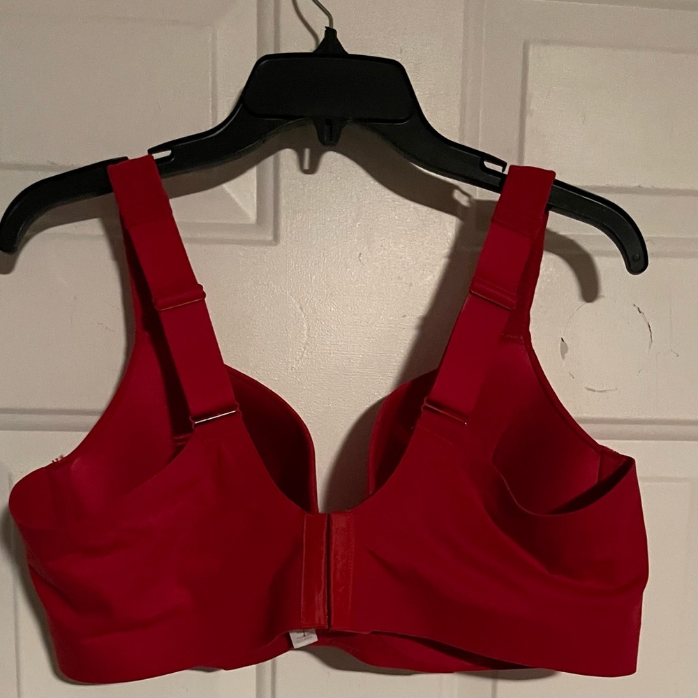 New Cacique Red plunge Bra size 42DD - Picture 3 of 5